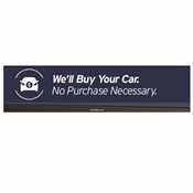 We'll Buy Your Car Vinyl Banner