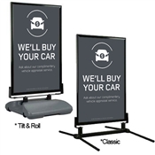 We’ll Buy Your Car Curb Sign-Land Rover