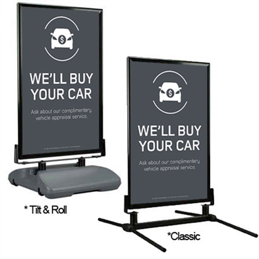 We’ll Buy Your Car Curb Sign-Land Rover