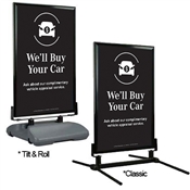 We’ll Buy Your Car Curb Sign-Mercedes Benz