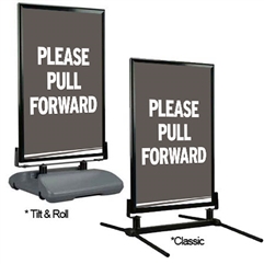 Directional Curb Sign – Pull Forward