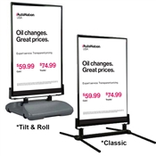 Curb Sign Oil Changes