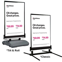 Curb Sign Oil Changes