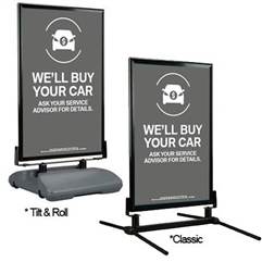 EMT We’ll Buy Your Car Curb Sign-BMW