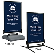 EMT We’ll Buy Your Car Curb Sign-Mercedes Benz