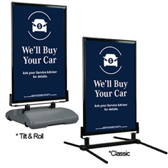 EMT We’ll Buy Your Car Curb Sign-Mercedes Benz