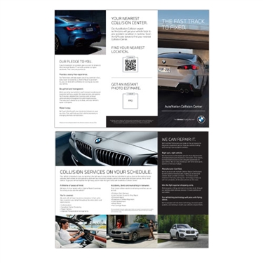 Collision Center BMW  Merchandising Brochure