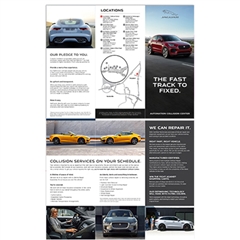 Collision Center Merchandising Brochure- Jaguar