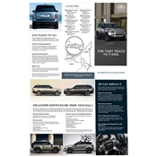 Collision Center Land Rover  Merchandising Brochure