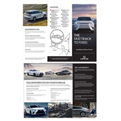 Collision Center Lexus Merchandising Brochure