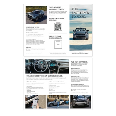 Collision Center MINI Merchandising Brochure