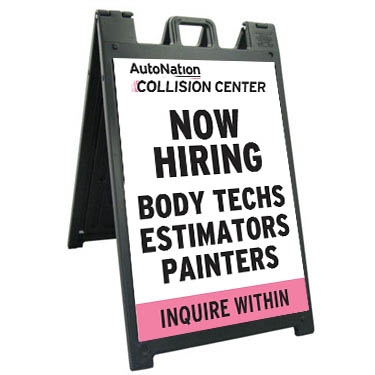 Now Hiring A-Frame