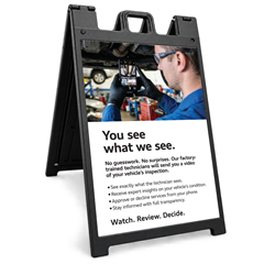 Audi MPI Video Service A-Frame
