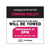 AutoNation Auction Vinyl Banner