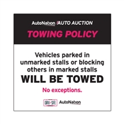 AutoNation Auction Vinyl Banner