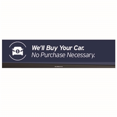 We'll Buy Your Car Vinyl Banner