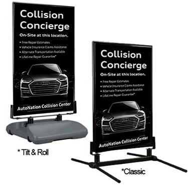 Curb Sign AN Concierge-Audi
