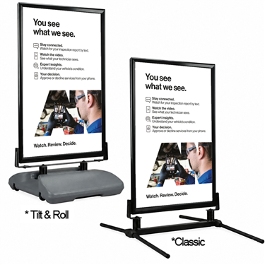 Curb Sign Luxury MPI Video Service Poster