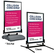 Curb Sign AutoNation Collision Concierge