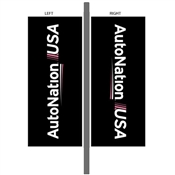 AutoNation  Pole Banner  Autonation USA
