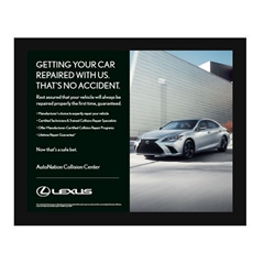 Poster- Collision Center Lexus SAFE