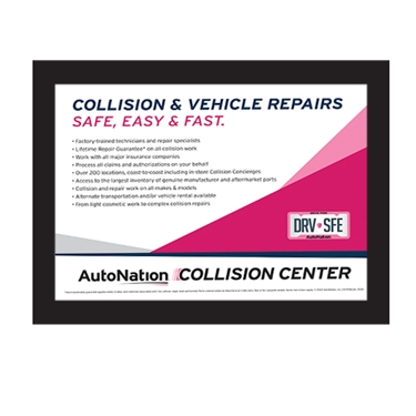 Poster- Collision Center Collision & Vehicle Repairs