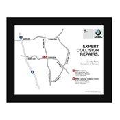 Poster - Collision Center MarketMap BMW