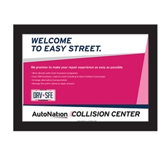 Poster- Collision Center Welcome to Easy Street