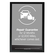 Repair Guarantee Poster