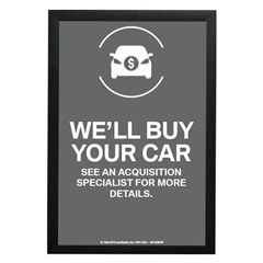 EMT We'll Buy Your Car Poster-BMW