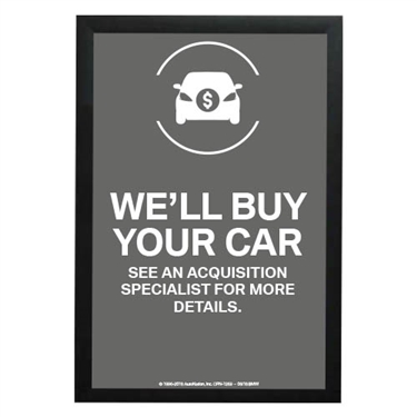 EMT We'll Buy Your Car Poster-BMW