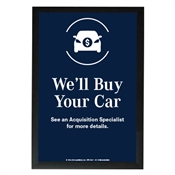 EMT We'll Buy Your Car Poster-Mercedes Benz