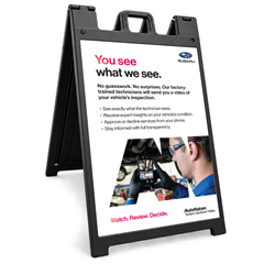 Subaru MPI Video Service A-Frame