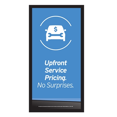 Service Lane Upfront Service