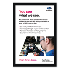 Subaru MPI Video Service Poster