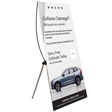X Wing Collision Repair with QR Code-Volvo