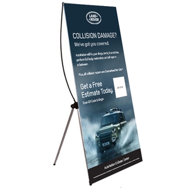 X Wing Collision Repair with QR Code-Land Rover